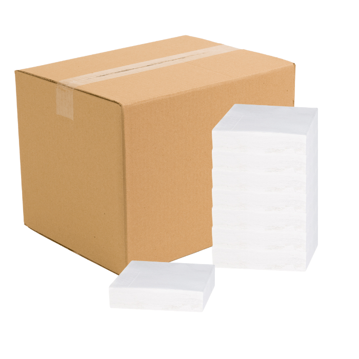 33x33   Servietter 1000x Hvide  -lags